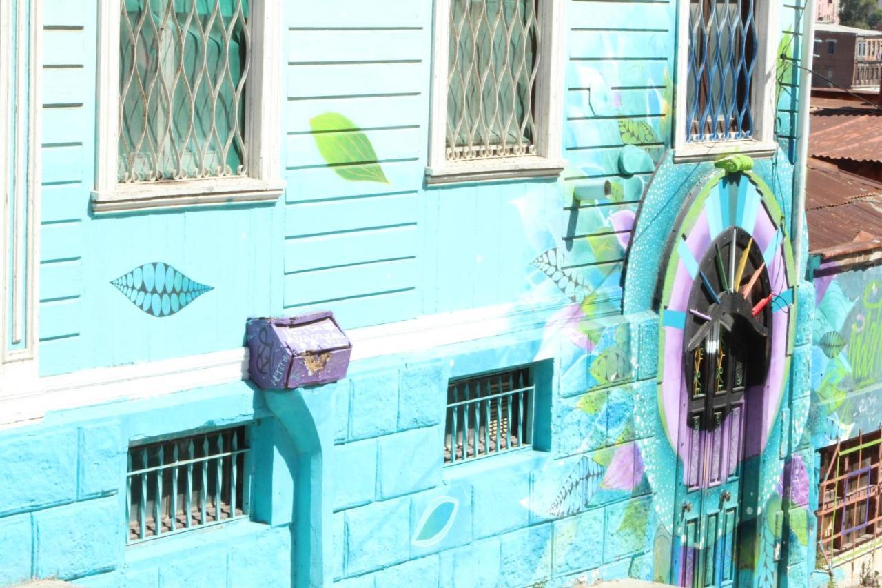 Casa Cuatro Vientos Hotel บัลปาราอีโซ ภายนอก รูปภาพ