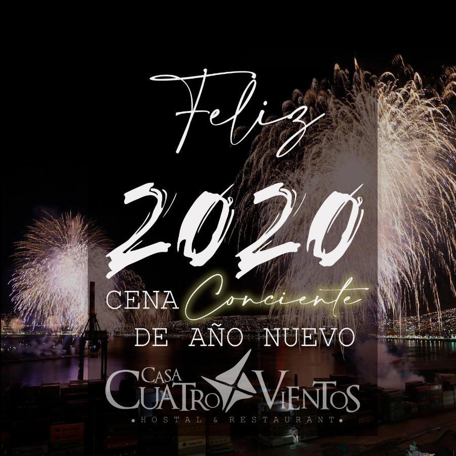 Casa Cuatro Vientos Hotel บัลปาราอีโซ ภายนอก รูปภาพ